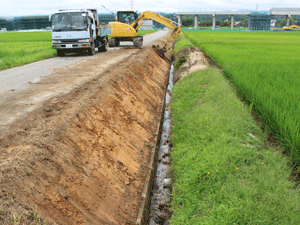 水路法面