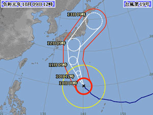 台風19号