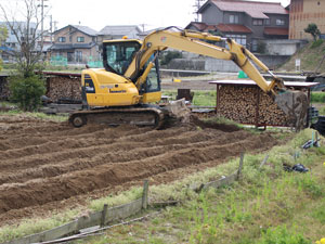 開水路の改修