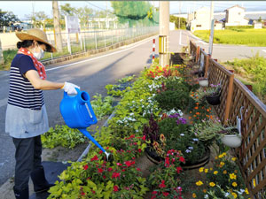除草剤散布