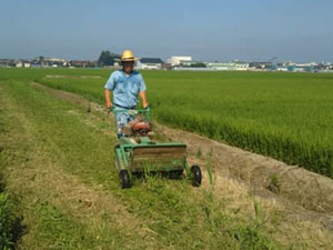 農道草刈り