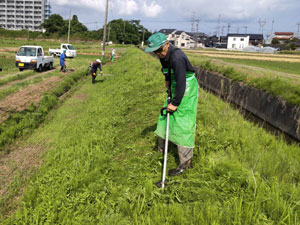 安全講習と草刈り